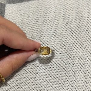 Vintage David Yurman Citrine Ring